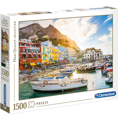 Capri Olaszország HQC 1500 db-os puzzle – Clementoni