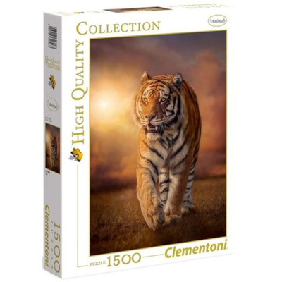 Clementoni: Tigris 1500 db-os puzzle – High Quality Collection