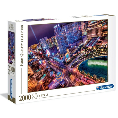Las Vegas HQC 2000 db-os puzzle – Clementoni