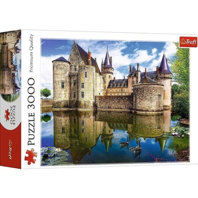 Sully-sur-Loire kastély Franciaország 3000 db-os puzzle – Trefl