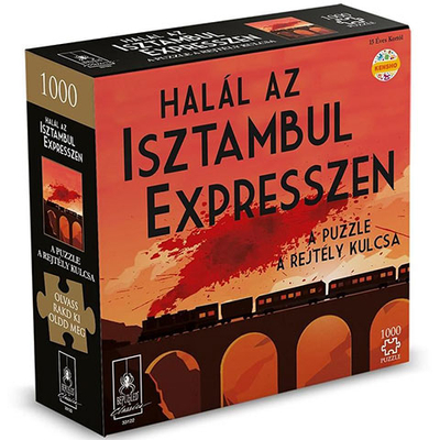 Halál az Isztambul expresszen puzzle rejtéllyel 1000 db