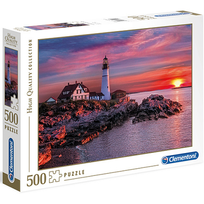 Portlandi világítótorony HQC 500 db-os puzzle – Clementoni