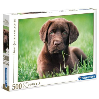 Clementoni: Chocolate puppy 500 db-os puzzle – High Quality Collection
