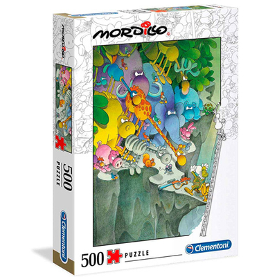 Mordillo A megadás puzzle 500 db-os – Clementoni