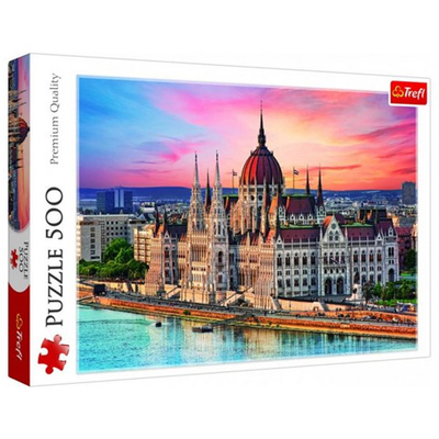 Budapest, Parlament 500 db-os puzzle – Trefl
