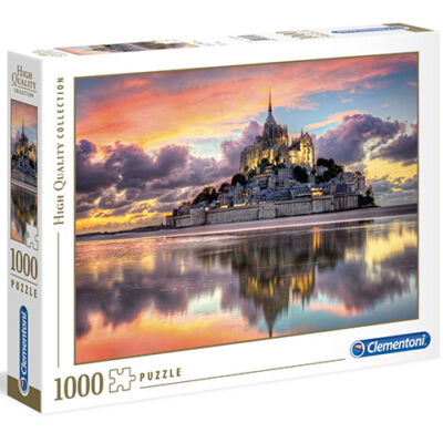 Mont-Saint-Michel Franciaország HQC 1000 db-os puzzle – Clementoni
