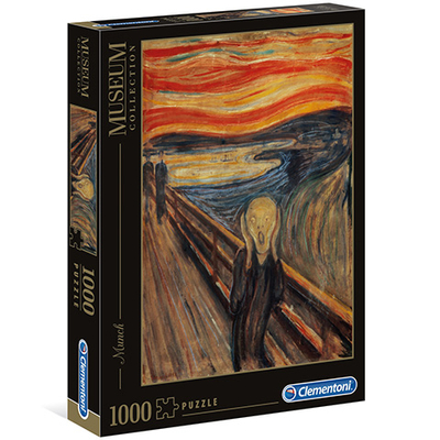 Edvard Munch A sikoly Múzeum puzzle 1000 db-os – Clementoni