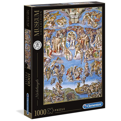 Museum Collection: Michelangelo – Az utolsó ítélet 1000 db-os puzzle – Clementoni