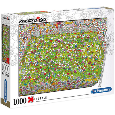 Mordillo A meccs puzzle 1000 db-os – Clementoni