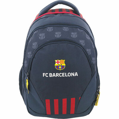 FC Barcelona lekerekített iskolatáska hátizsák 31×17×45 cm