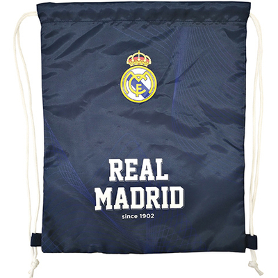 Real Madrid kék tornazsák, sportzsák 32×38,5 cm
