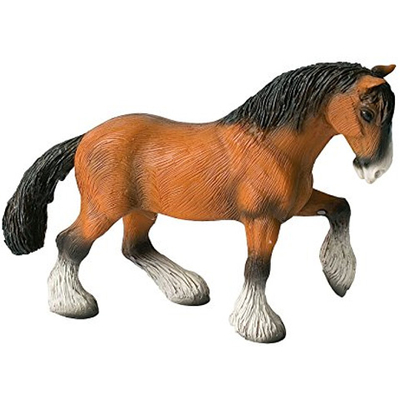 Shire ló játékfigura – Bullyland