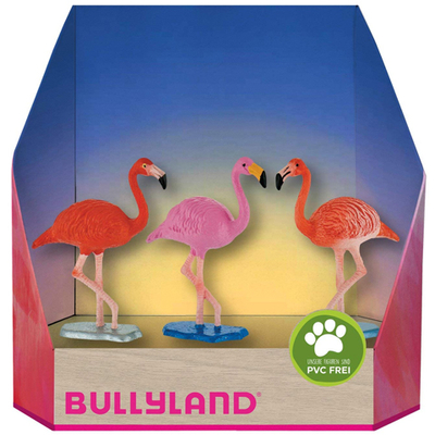 Flamingók 3 db-os karácsonyi figura szett – Bullyland