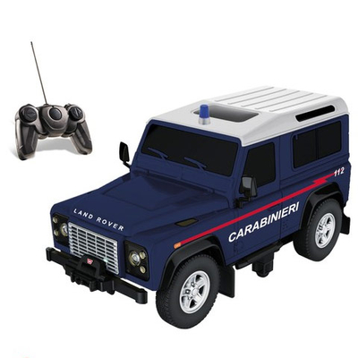 Land Rover Defender Carabinieri távirányítós autó 1/14 – Mondo Motors
