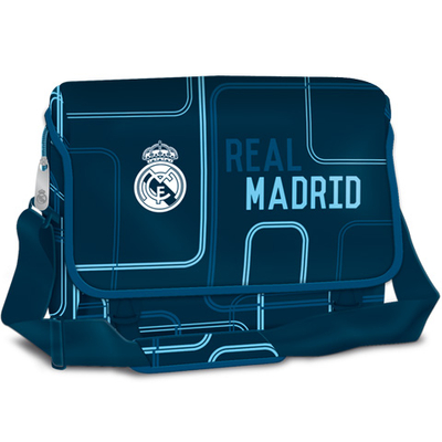 Real Madrid nagy oldaltáska kék színben