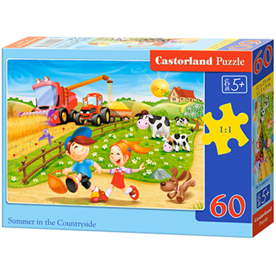 Nyár a farmon 60 db-os puzzle – Castorland