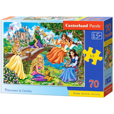 Hercegnők a kertben 70 db-os puzzle – Castorland