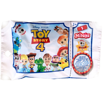 Toy Story 4: Meglepetéscsomag 1 db minifigurával – Mattel