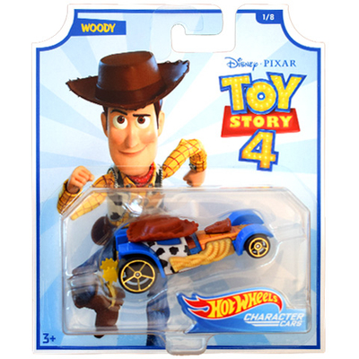Hot Wheels Toy Story 4: Woody kisautó 1/64 – Mattel