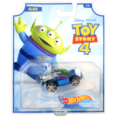 Hot Wheels Toy Story 4: Űrlény kisautó 1/64 – Mattel