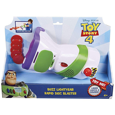 Toy Story 4: Buzz Lightyear korongkilövője játékszett – Mattel