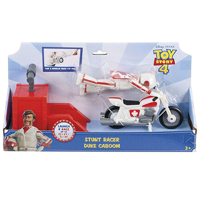 Toy Story 4: Duke Caboom motoros kaszkadőr figura játékszett – Mattel