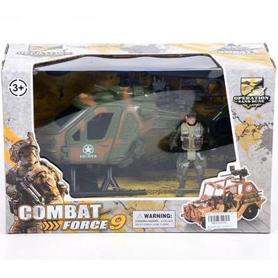 Combat Force 9 Katonai helikopter akció figurával