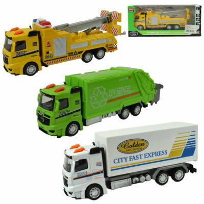 Hátrahúzós teherautók háromféle változatban
