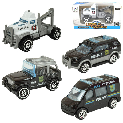 World of Trucks rendőrségi járművek többféle változatban