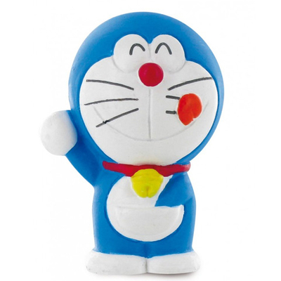 Doraemon szónokol játékfigura
