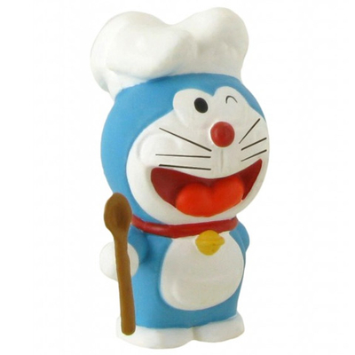 Doraemon a szakács játékfigura