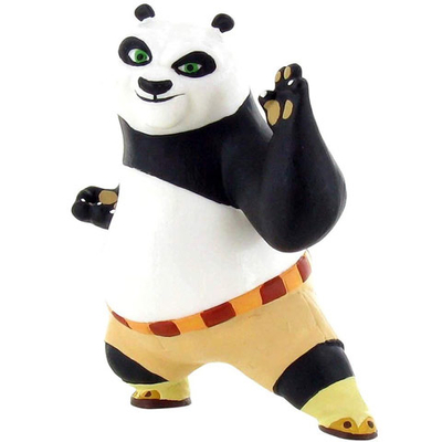 Kung Fu Panda: Védekező Po játékfigura