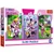 Disney: Minnie egér és barátai 3×80 db-os puzzle – Trefl