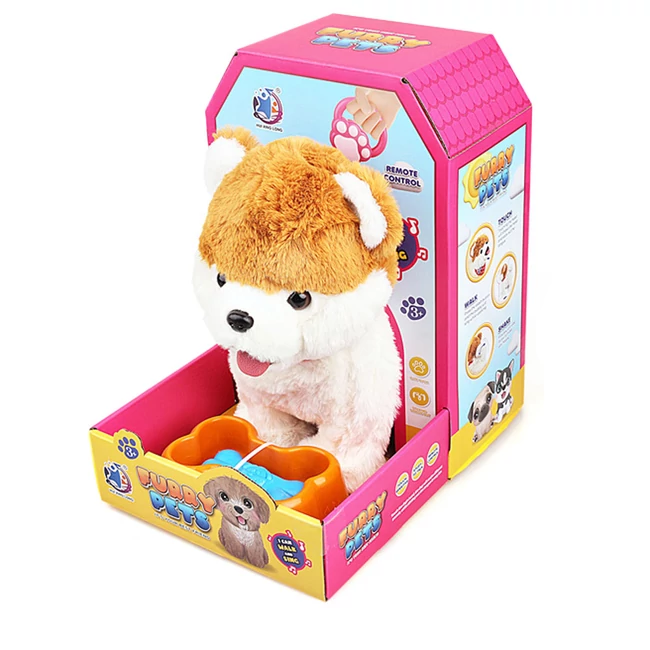 Furry Pets interaktív plüss kutyus