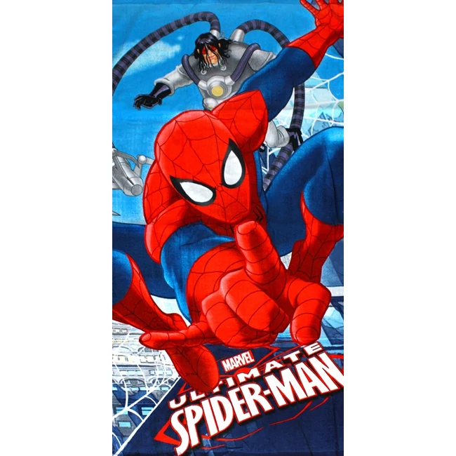 Pókember, Spiderman pamut strandtörölköző 140×70 cm