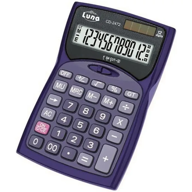 Luna: Tudományos számológép 12 karakteres kijelzővel CD-2472
