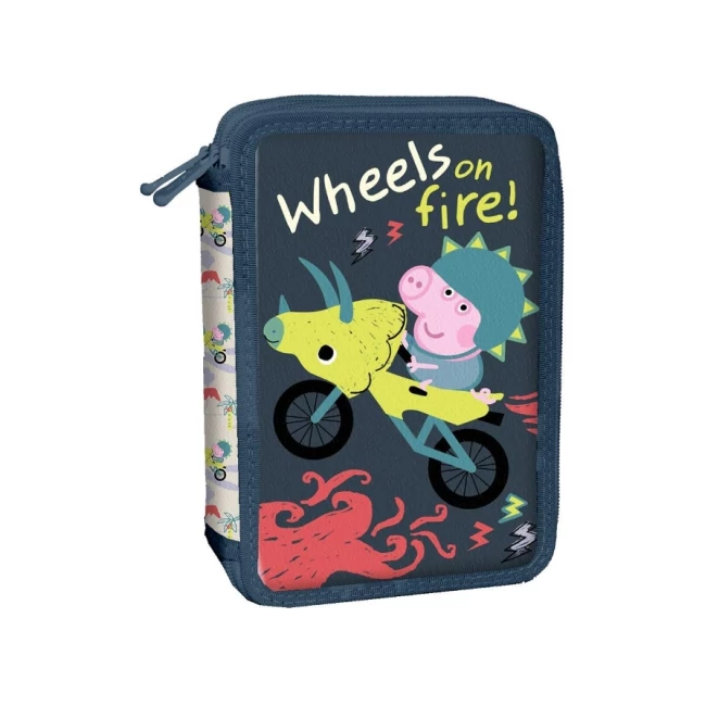 Peppa malac Zsoli 2 emeletes töltött tolltartó