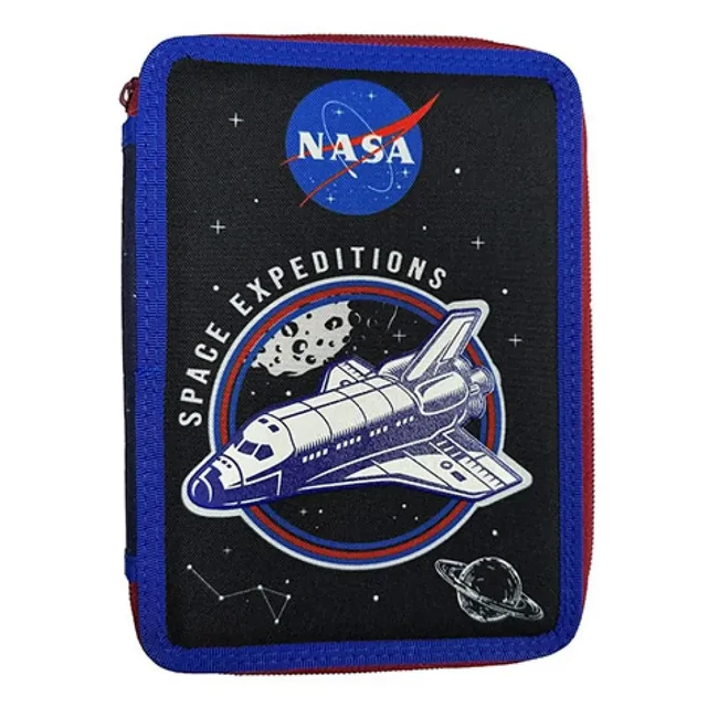 Must: NASA Space Expeditions 2 rekeszes töltött tolltartó