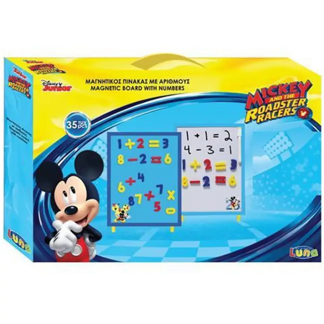 Mickey egér mágneses tábla 35 db-os