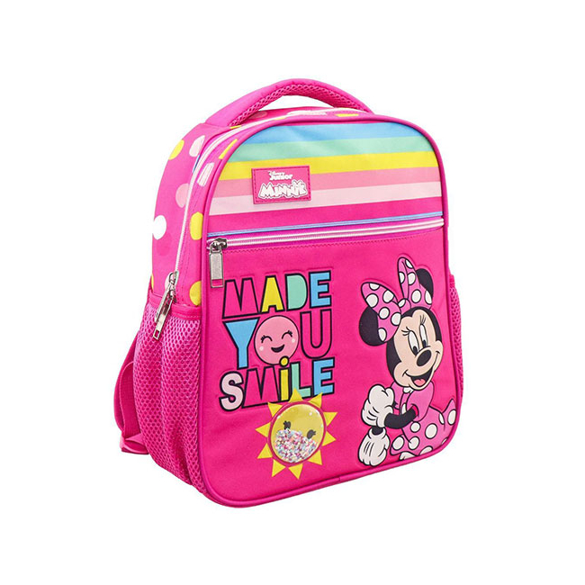 Minnie egér rózsaszín ovis hátizsák 27×10×31 cm