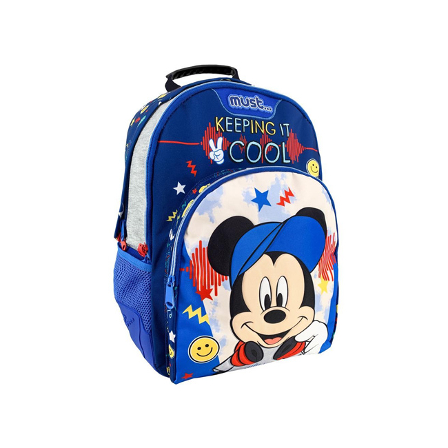 Mickey egér Keeping It Cool iskolatáska, hátizsák 33×16×45 cm