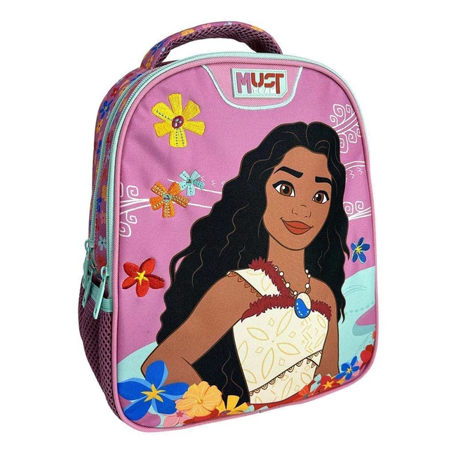 Luna: Must Team Disney Vaiana 2 lekerekített 2 rekeszes hátizsák 27×10×31 cm