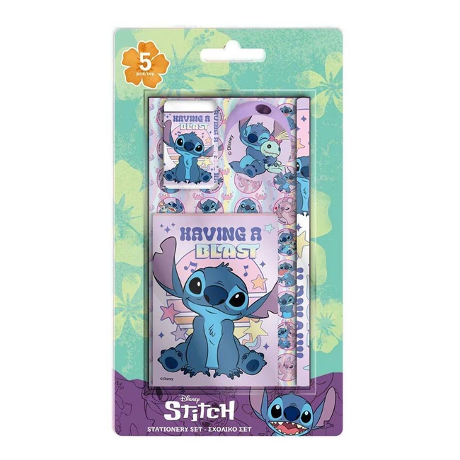 Luna: Disney Stitch 5db-os írószer szett