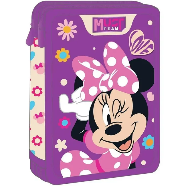 Luna: Minnie Love 2 szintes töltött tolltartó