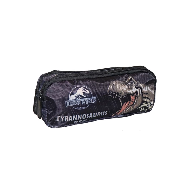 Jurassic World: T-Rex 2 rekeszes ovális tolltartó