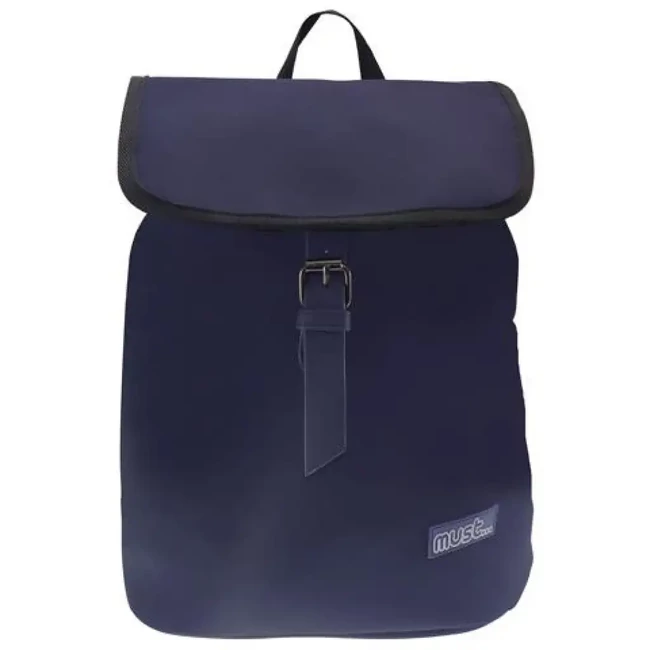 Must: Kék divatos hátizsák 22×11×31 cm