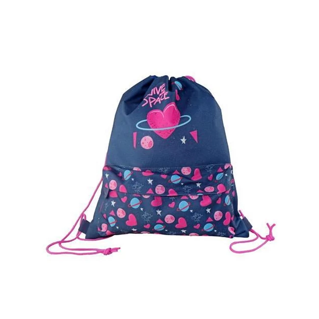 Must: Világűr és szeretet tornazsák, sportzsák 33×39 cm