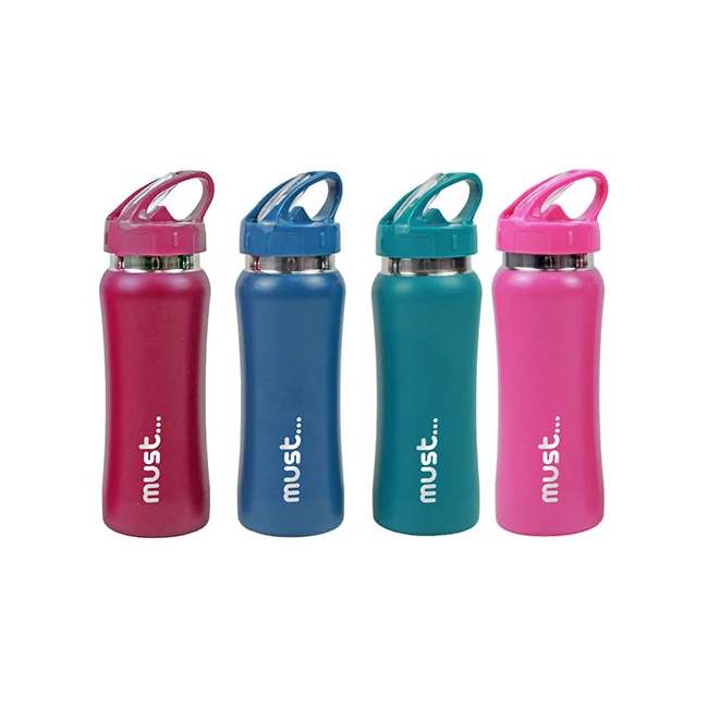Must… Hero rozsdamentes fém kulacs 500ml négyféle változatban
