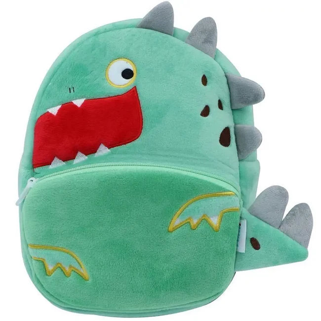 Must… Dinoszaurusz mintás ovis plüss hátizsák 27×10×24 cm