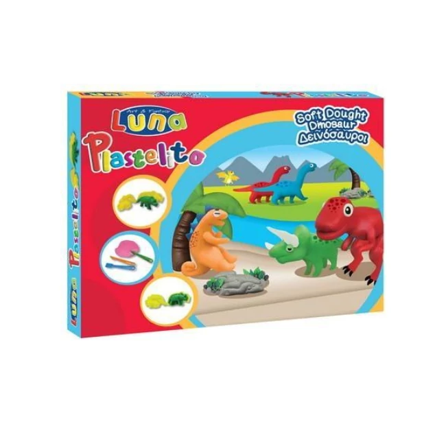 Dinoszauruszkészítő gyurma szett